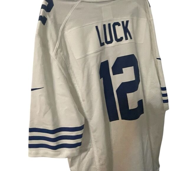 Indianapolis Colts NFL - Nike OnField Andrew Luck Football Jersey Mens Sz Large - Picture 4 of 16